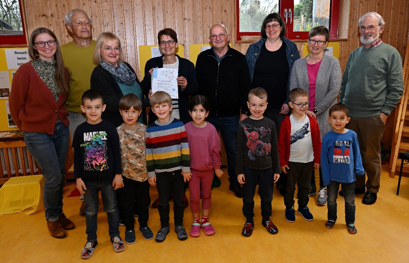 2024 erste Rezertifizierung Kita St. Landolin in Lahr-Sulz