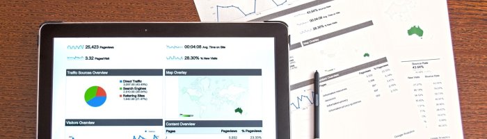 Betriebsanalyse auf dem Tablet Betriebsanalyse auf dem Tablet
