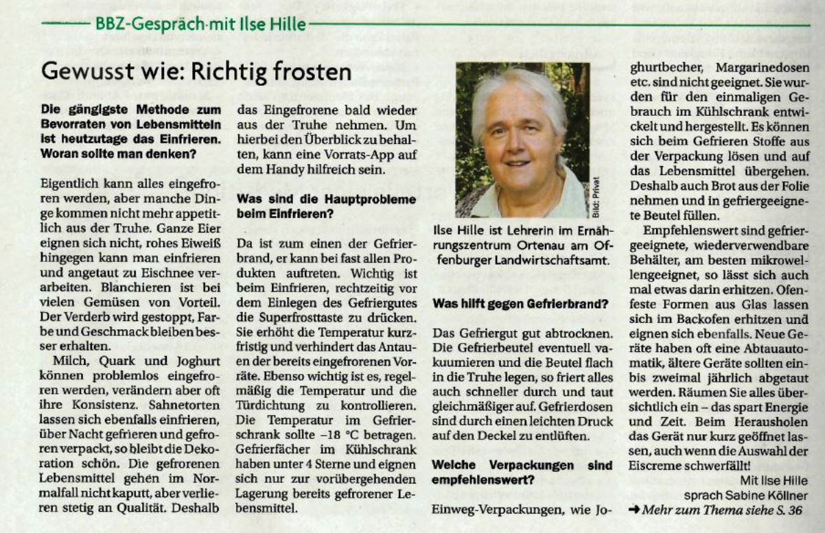 Erschienen in der Badischen Bauern Zeitung Nr. 36/2025